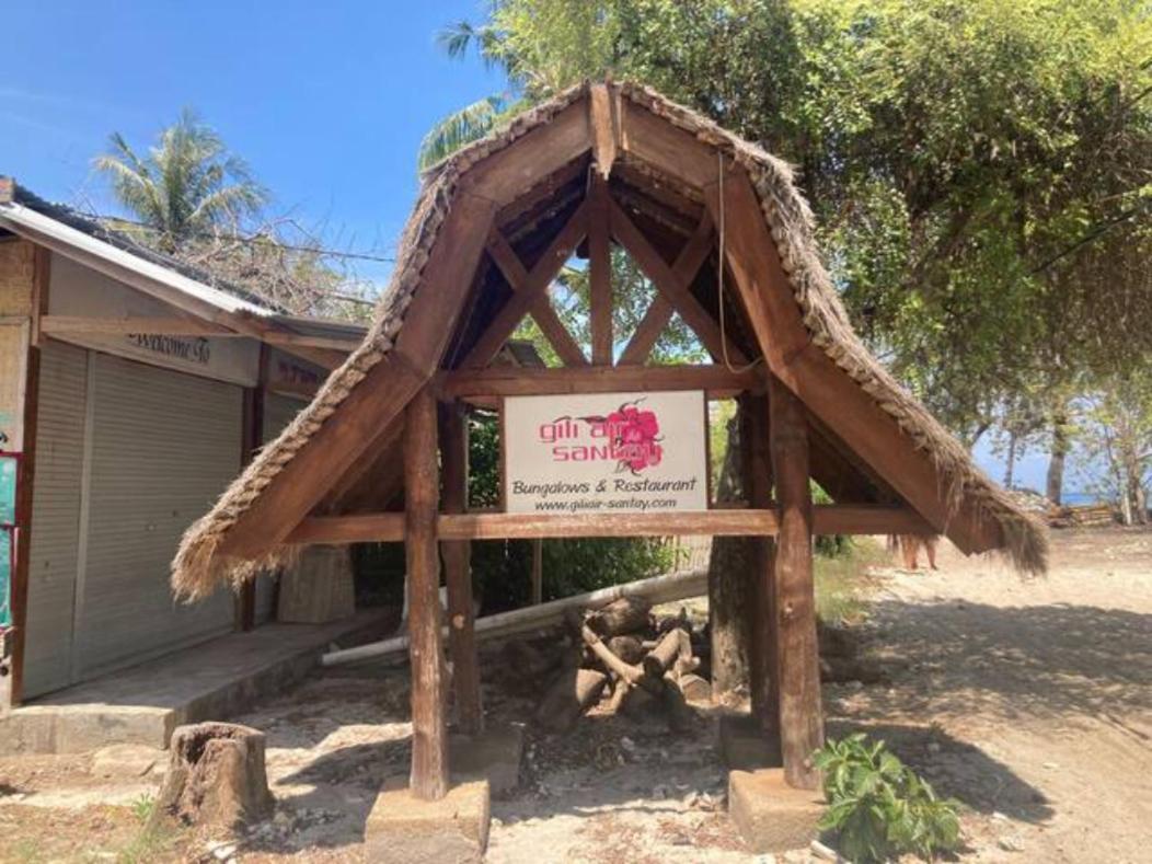 Gili Air Santay Bungalows Dış mekan fotoğraf