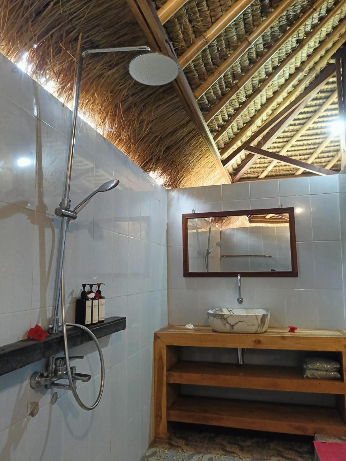 Gili Air Santay Bungalows Dış mekan fotoğraf