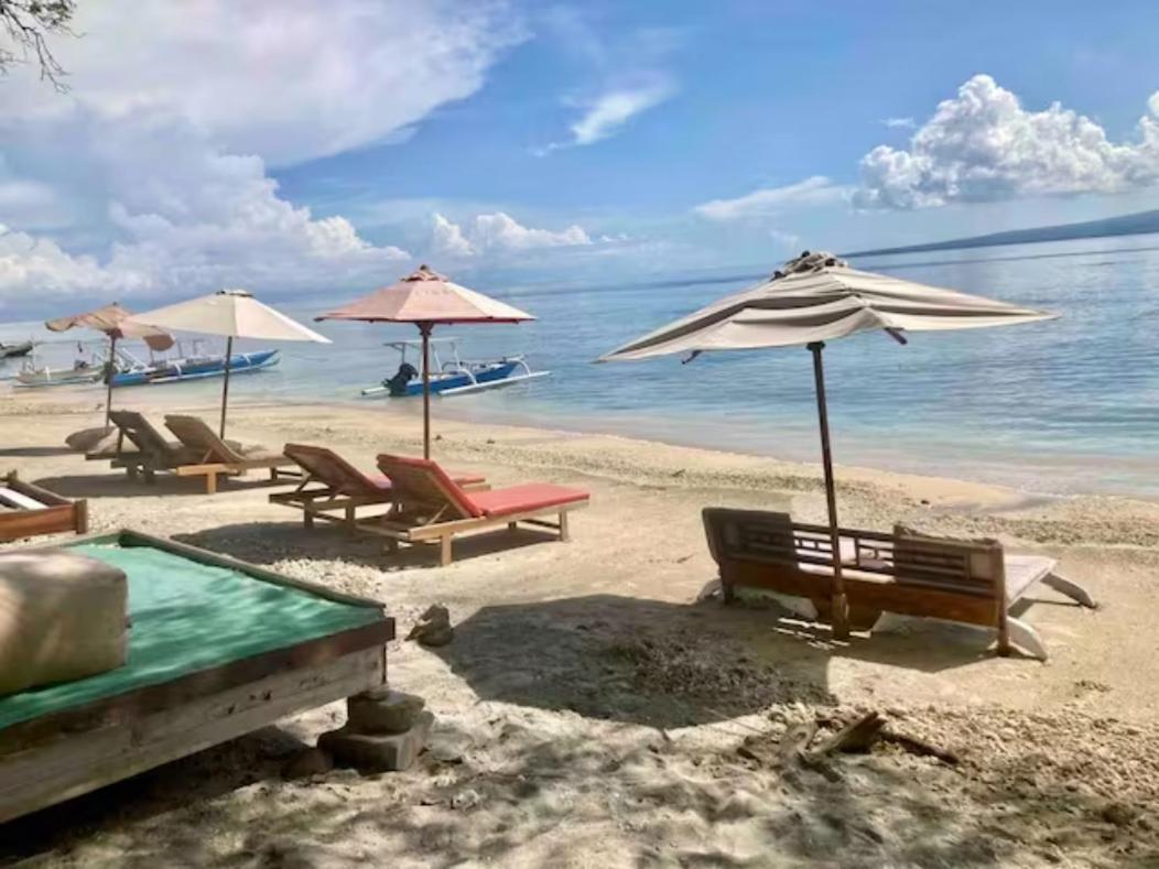 Gili Air Santay Bungalows Dış mekan fotoğraf